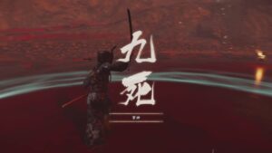 【ゴーストオブツシマ】百鬼九死ソロ　暗具特化ローニン　黄昏と死灰(特技のクールダウン遅延・火槍)