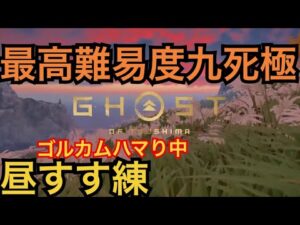 ゴーストオブツシマ　ただいま配信  カスタム全盛り九死♪　昼練♪　すす練♪