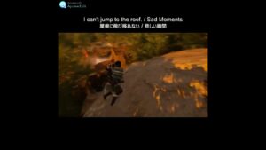 【ゲームの悲しい瞬間】屋根に飛び移れない / ゴースト・オブ・ツシマ #shorts #0001