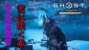 ［ゴーストオブツシマ冥人奇譚］duo perfect hell mode survival Blood in the snow / ペアカスタム九死　完全制覇　刺牢 雪に咲く赤