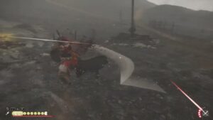ゴーストオブツシマ　日暮れの高台