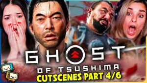 GHOST OF TSUSHIMA: DIRECTOR’S CUT ALL CUTSCENES (Part 4/6) REACTION!