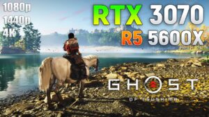 Ghost Of Tsushima : RTX 3070 + Ryzen 5600X | 1080p | 1440p | 4K