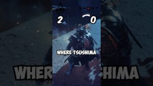 Ghost of Sushima Vs AC Blackflag. Comparing 5 gameplay features #rdr2 #gaming #ghostoftsushima
