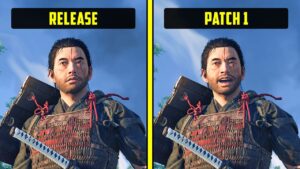 Ghost of Tsushima PC – Patch 1 VS Release Performance Comparison