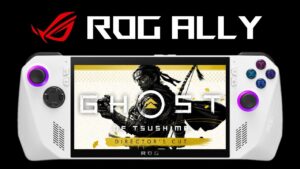 Ghost of Tsushima ROG ALLY | FSR 3.0 Frame Generation | Handheld Gameplay