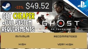 Ghost of Tsushima System Requirements Update + Get the New PC Release CHEAPER