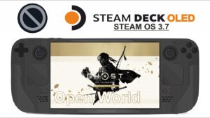 Ghost of Tsushima "open world by night" on Steam Deck OLED with Steam OS 3.7