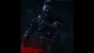 The Ghost | Jin Sakai Edit | Ghost of Tsushima | SXID - Funk of Galactico (slowed) #shorts